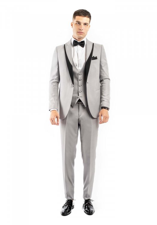 Fragosto Slim fit Smokin-  Light Grey
