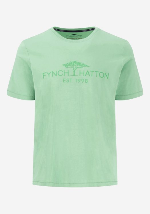 Fynch Hatton T Shirt της σειράς Breeze - 1503 1511 722 Turf Green