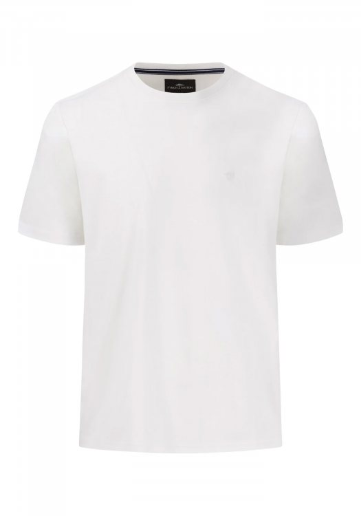 Fynch Hatton T Shirt της σειράς Mercerized - 1504 1322 802 White