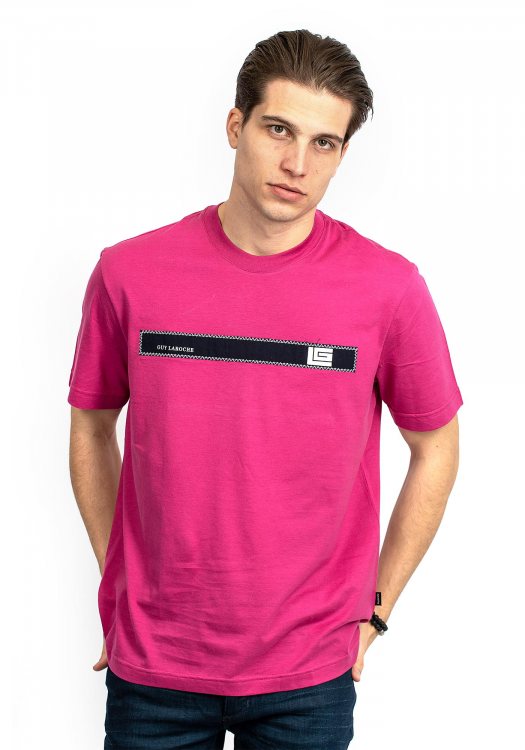 Guy Laroche Κοντομάνικο T-Shirt - GL0119033 07 Pink 