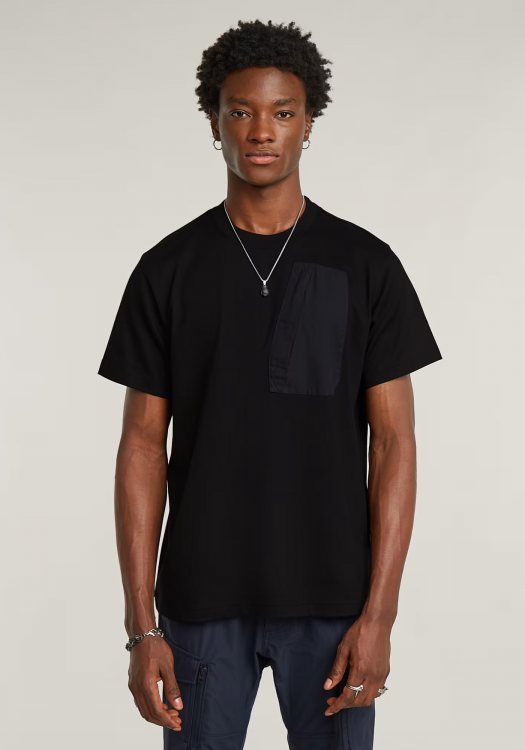 G-Star T Shirt της σειράς Outdoor - D26545 D959 6484 Dk Black