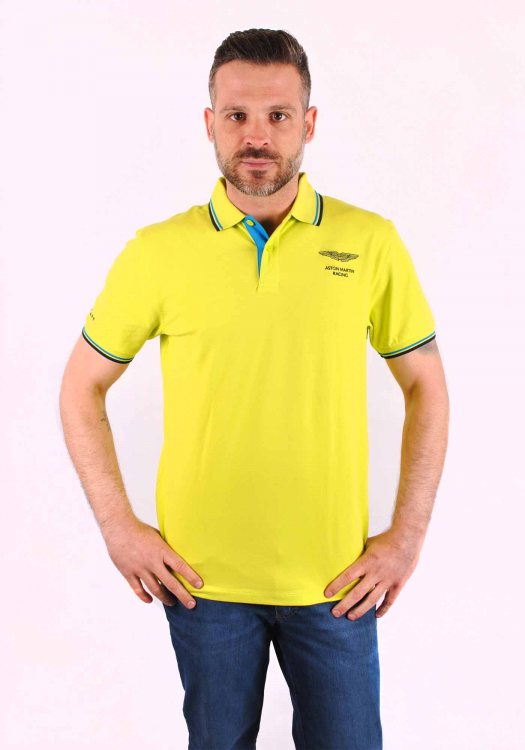 Slim Fit Polo - Lime 638
