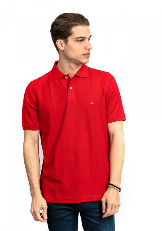 Fynch Hatton Polo T- Shirt 1119-1700 - Sangria