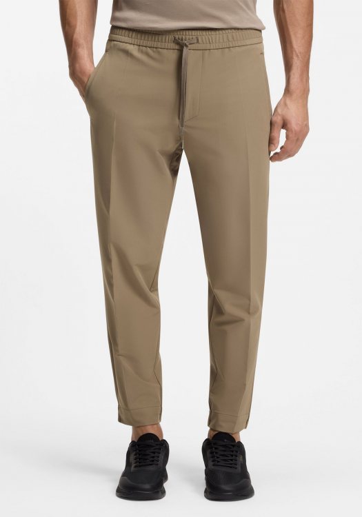 BOSS Υφασμάτινο Παντελόνι T Flex  - 50534313 334 Light Pastel  Green
