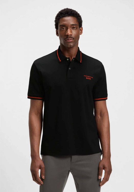 BOSS Polo της σειράς C Parris - 50543257 001 Black