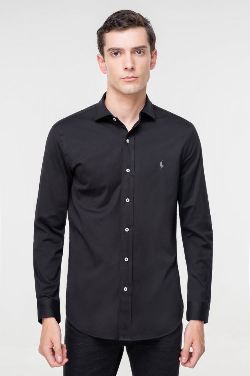 Polo Ralph Lauren Πουκάμισο της σειράς Sport - 710899386 008 Black 