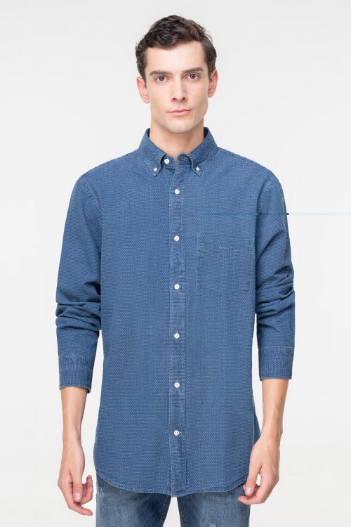 GANT Πουκάμισο της σειράς Dot - 3230196 969 Indigo