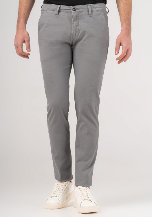 Four.ten Παντελόνι της σειράς Pantalone - T910 122030 00060 Grey