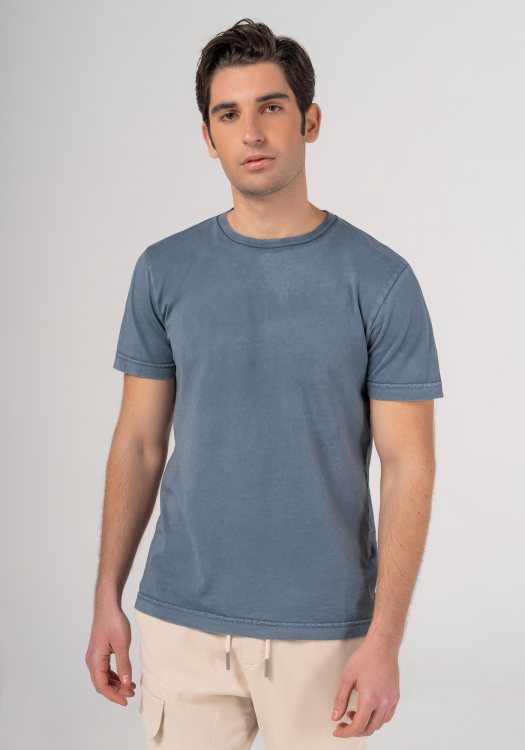 Crossley Καλοκαιρινό  T Shirt της σειράς Basic - HUNTC 784C Blue