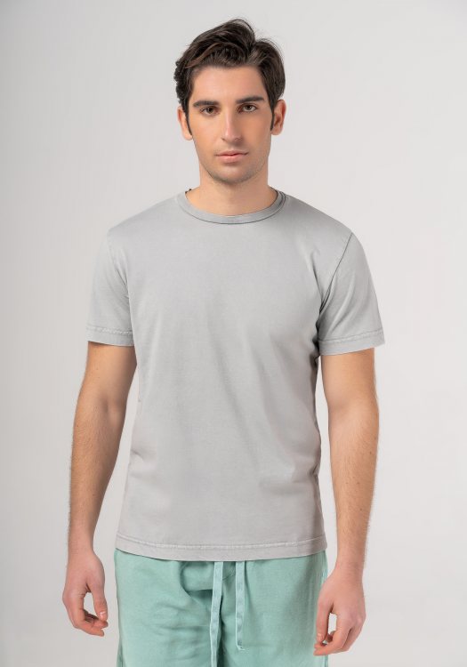 Crossley Καλοκαιρινό  T Shirt της σειράς Basic - HUNTC 1062C Grey