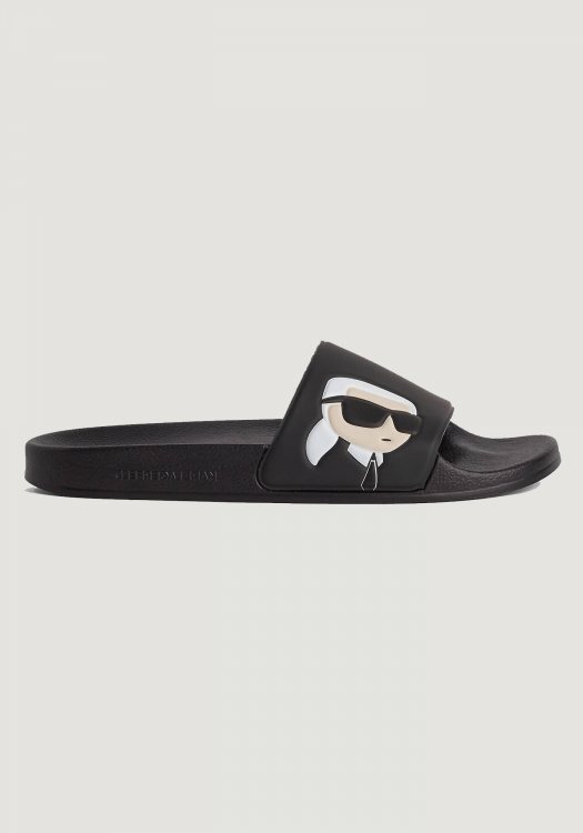 Karl Lagerfeld Σαγιονάρες Θαλάσσης Slide - KL70005N V00 Black