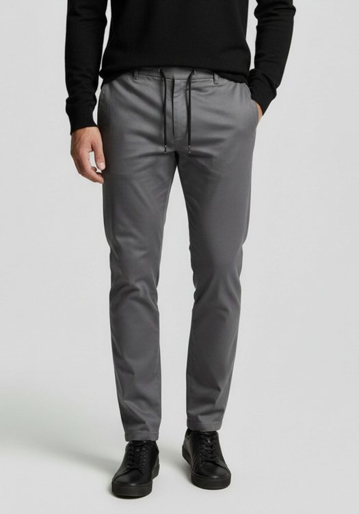 Hamaki Ho Παντελόνι της σειράς Chino - PSI1803H GR Grey