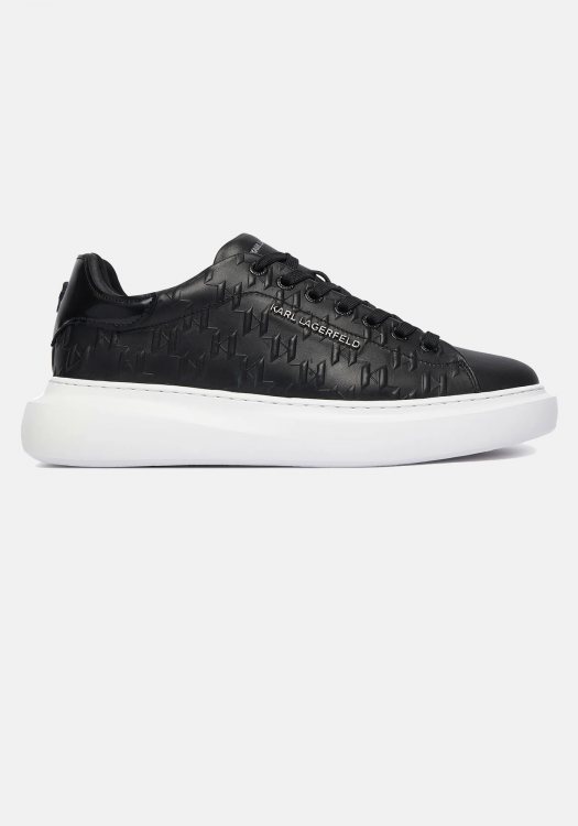 Karl Lagerfeld Δερμάτινα Sneakers Kore - KL56549K 000 Black