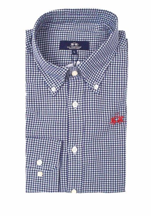 La Martina Vichy Twill Shirt