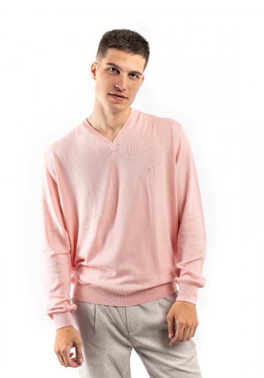 Long Sleeve Pullover - Pink
