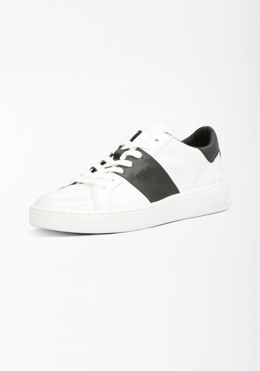 Guess VERONA Δερμάτινα Sneakers FM5VESLEA12 - White 100