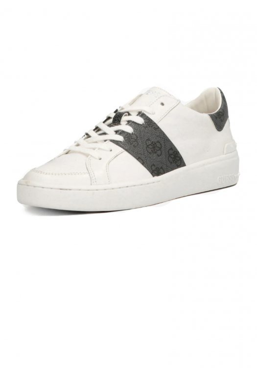 Guess Verona White Whico Δερμάτινα Sneakers - FM5VESFAL12