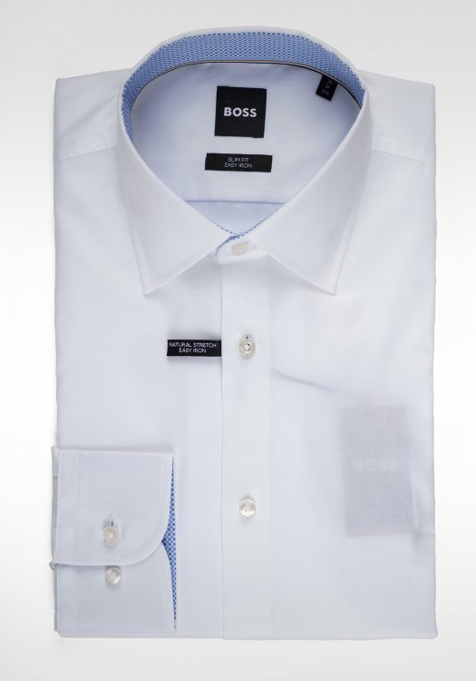 BOSS Πουκάμισο της σειράς H Hank - 50502725 100 White