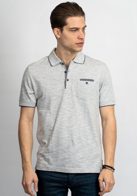 Bugatti Polo T-Shirt 8150/75045 - Grey