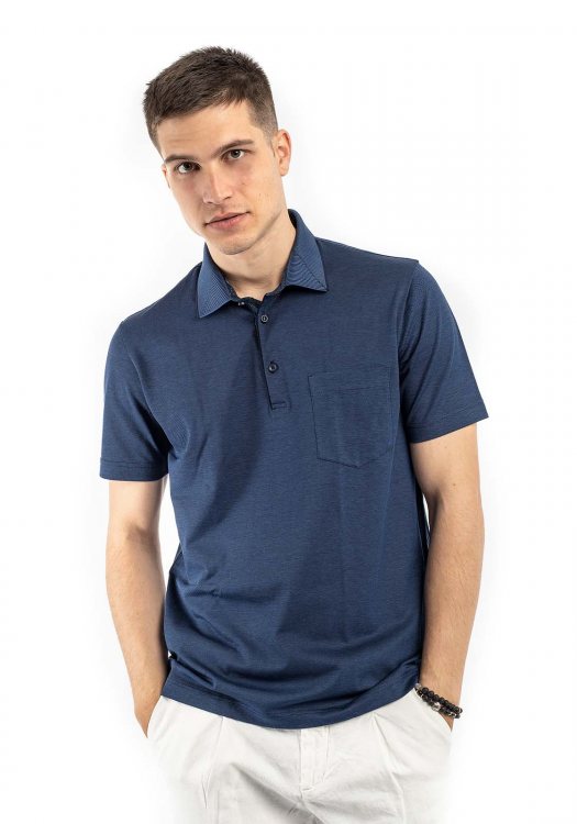 Nino Marini Polo Μπλούζα - 82434  Blue