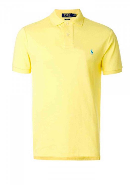 Polo Ralph Lauren Polo Μπλούζα της σειράς Stretch Mesh - 710782592 Lemon