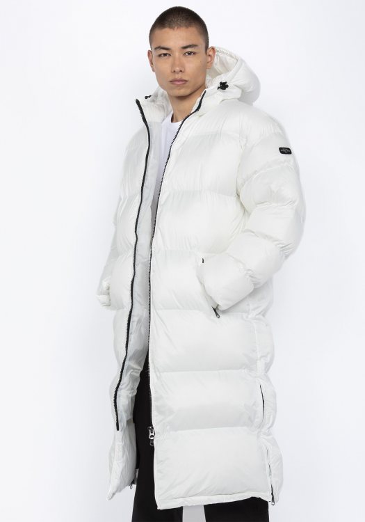 Schott N.Y.C Μπουφάν της σειράς Hooded Puffer - 2190MAX 100 White