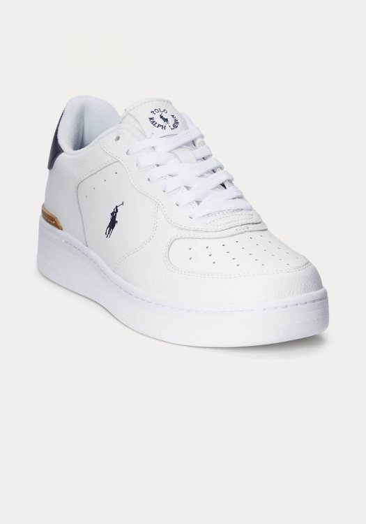 Polo Ralph Lauren Αθλητικά Sneakers της σειράς Masters Court - 809891791 004 White/Blue