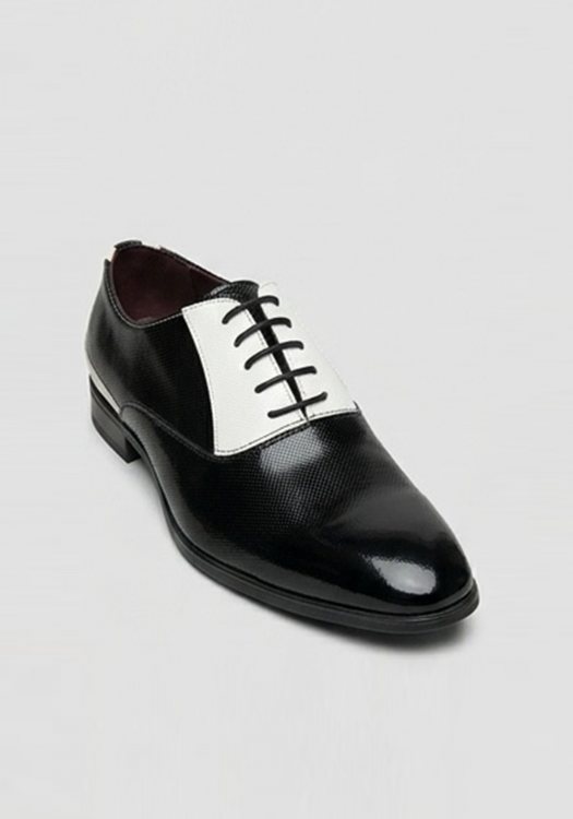 Alessandro Rossi Παπούτσια Scarpe - AR201 Black/White