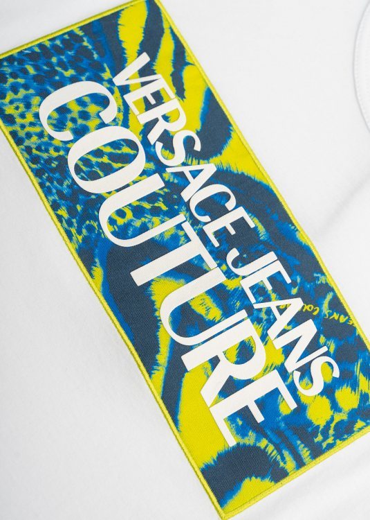 Versace Jeans Couture Μπλούζα της σειράς Animal - 78GAHE04 78UP601 003 White
