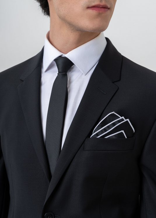 Versace Collection Κοστούμι της σειράς Formal - V100086 VT00599 V1008 Black 