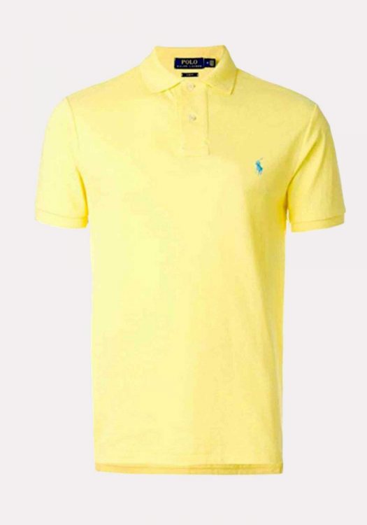 Polo Ralph Lauren Polo Μπλούζα της σειράς Stretch Mesh - 710536856 132 Yellow 